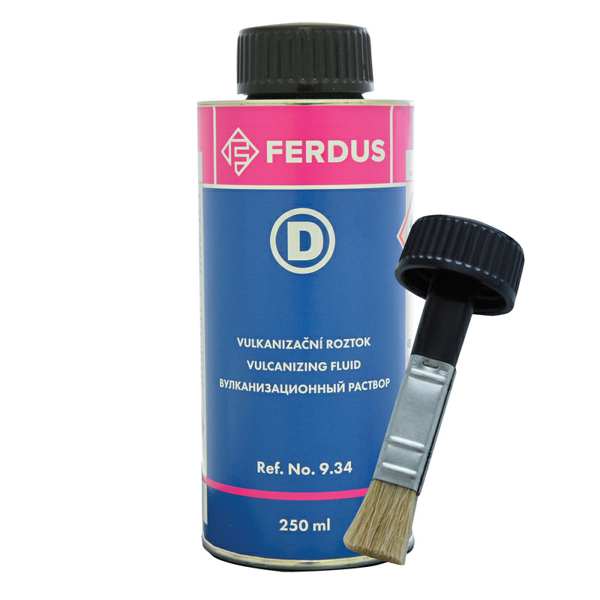 FERDUS Gummireparatur-Vulkanisierflüssigkeit 11201288 Vulkanisierende Flüssigkeit D 250 ml + Große Bürste, ZS -Flecken, universelle US -Spots, Reparaturspitzen und Ursachen für Reparaturfasern. In einer dünnen Schicht auf gereinigten und aufgerauten Oberflächen aufgetragen.
Kann aus Gründen der Qualitätssicherung nicht zurückgenommen werden!