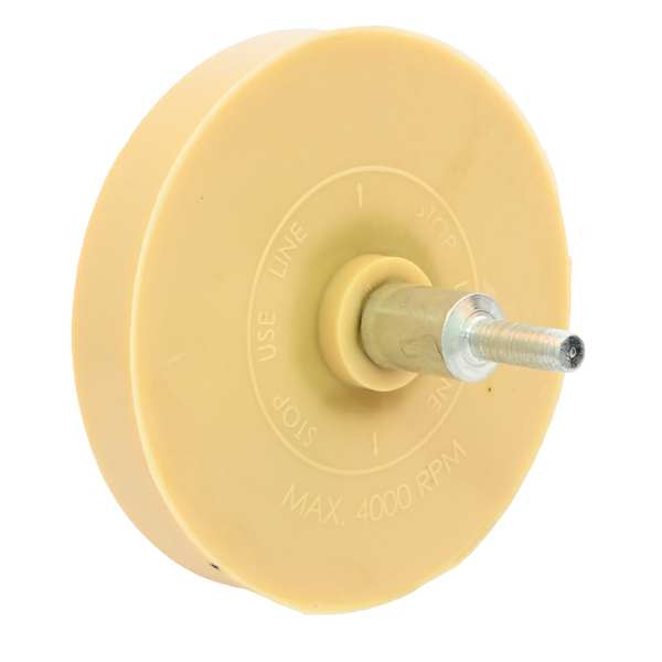 FERDUS Wheel weight adhesive removal disc 11201442 Religion, D 86 mm, axis diameter: 6 mm