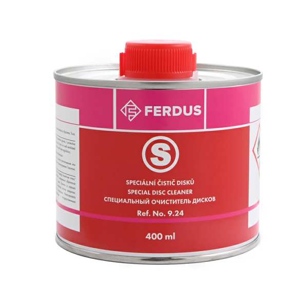 FERDUS Tyre repair cleaning liquid 11201277 Special disc S-cleaner 400 ml
Cannot be taken back for quality assurance reasons!