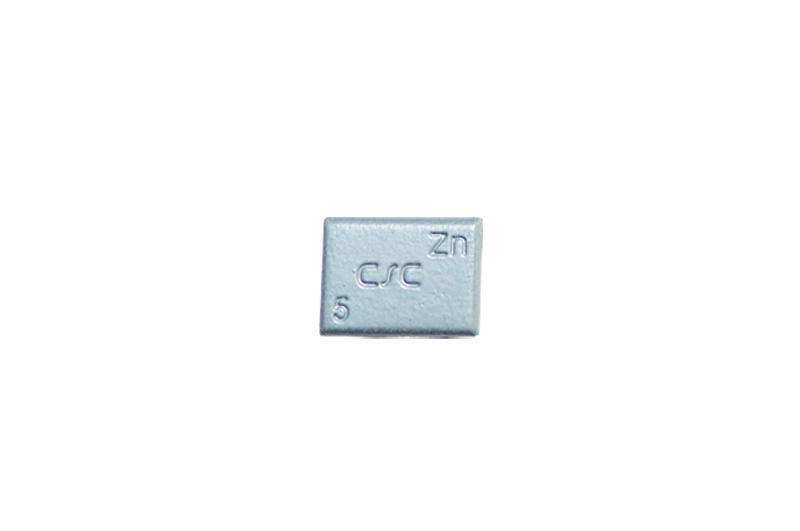 FERDUS Radgewicht 11201422 100 PCs/Pack, Znink -Gewicht ZnC 5G, SZGK, Aluminiumfelgen, graue Epoxidbeschichtung, Breite: 20 mm, Höhe: 3,5 mm