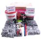 FERDUS Tyre repair starter kit 11201299 Start set contents: valves, valve caps, wheel weights, tools, pastes, cleaning fluids, 1117 pieces, article numbers: 11.97, 11.88, 11.02, 11.03, 11.24, 13.87, 13.88, 9.25, 130.01, 130.02, 130.03, 130.04, 1304, 130 , 130.06, 130.07, 130.08, 13.78, 13.30, 13.31, 13.32, 13.33, 13.34, 115.15, 110.22, 10.30, 10.31, 10.95, 11.56, 10.36, 10.19, 10.41, 8.20, 9.04, 9.22
Cannot be taken back for quality assurance reasons! 1.