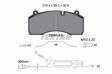 TEXTAR Bremsbelag für Scheibenbremsen (LKW) 10094272 Set
Breite [mm]: 210,4, Höhe [mm]: 93,2, Dicke/Stärke [mm]: 30, Verschleißwarnkontakt: mit integriertem Verschleißwarnkontakt, Ergänzungsartikel/Ergänzende Info: mit Zubehör, WVA-Nummer: 29181, Material Bremsbelag-Rückenplatte: Stahl, Bremssystem: Haldex DB 19 3.