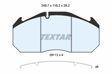 TEXTAR Bremsbelag für Scheibenbremsen (LKW) 10094243 Set
Breite [mm]: 249,7, Höhe [mm]: 118,2, Dicke/Stärke [mm]: 28,2, Verschleißwarnkontakt: für Verschleißwarnanzeiger vorbereitet, Ergänzungsartikel/Ergänzende Info: mit Zubehör, WVA-Nummer: 29113, Material Bremsbelag-Rückenplatte: Stahl, Bremssystem: Meritor D-ELSA-1 1.