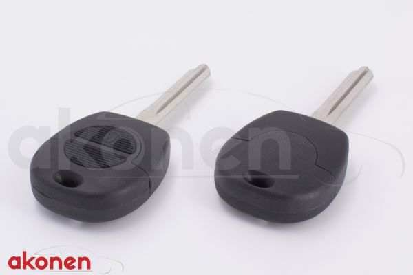 AKONEN Key shells 10208948 Nissan, with key stems, 2 button: Open/closing button, no electronics and element! Without logo/brand!
Required appliance battery: CR 2025, Supplementary Article/Info 2: without electronics, Version: 004NI004, Number of control buttons: 2, Car key function: with locking button, with unlocking button, Key Blank Profile ID: NSN14