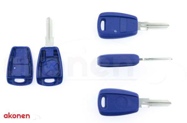 AKONEN Key shells 10208904 Fiat, key stem, 1 button: Open/closing button, no electronics and element! Without logo/brand!
Required appliance battery: CR 2016, Supplementary Article/Info 2: without electronics, Number of control buttons: 1, Car key function: with locking button, with unlocking button, Key Blank Profile ID: GT15R