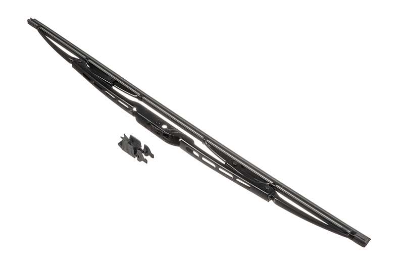 A.Z. MEISTERTEILE Wiper blades 10985357 480 mm. with 2 adapters. conventional metal. graphite coated
Length [mm]: 480, Length [inch]: 19