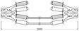 OSRAM Starting cable 11210362 150A OSC060, with short circuit protection, Max current 150A, continuous current 75A, 255mm, 1pcs/bag,
Length incl. plug [cm]: 250, Cross Section [mm2]: 6, Peak Current [A]: 150, Short-circuit protection: Yes 2.