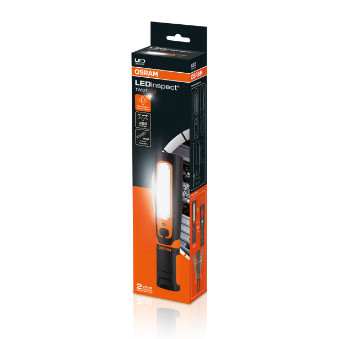 OSRAM Montagelampe 11210458 LED -Inspektionslampe, Twist250, 3,7 V, 8,14W, Weiß, 6000k, 250 lm, 1pcs/Box,
Lampenart: LED, Spannung [V]: 3,7, Nennleistung [W]: 8,14, Lichtstrom [lm]: 250, Farbtemperatur [K]: 6000, Gesamthöhe [mm]: 44, Gesamtbreite [mm]: 50, Gesamtlänge [mm]: 243, Batterie: Li-Ionen-Akku 1.