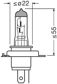 OSRAM Glühlampe 11210381 Cool Blue® intensiv, Halogen, H4, 12 V, 60/55W, P43T, kaltes Weiß, 5000k, 1650 lm, 1pcs/Blister,
Lampenart: H4, Spannung [V]: 12, Nennleistung [W]: 60/55, Sockelausführung Glühlampe: P43t, Gebindeart: Blisterpack
Kann aus Gründen der Qualitätssicherung nicht zurückgenommen werden! 3.