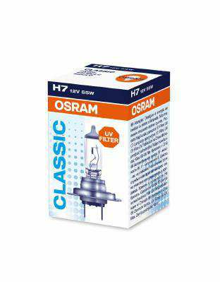 OSRAM Glühlampe 11210387 Halogen Classic, Halogen, H7, 12V, 55W, PX26D, Weiß, 4200K, 1PCS/Box,
Lampenart: H7, Spannung [V]: 12, Nennleistung [W]: 55, Sockelausführung Glühlampe: PX26d, Gebindeart: Schachtel
Kann aus Gründen der Qualitätssicherung nicht zurückgenommen werden! 1.