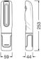 OSRAM Montagelampe 11210451 LED -Inspektionslampe, max00, 3,7 V, 16,5 W, Weiß, 6000k, 500 lm, 1pcs/Box,
Lampenart: LED, Spannung [V]: 3,7, Nennleistung [W]: 16,5, Lichtstrom [lm]: 500, Farbtemperatur [K]: 6000, Gesamthöhe [mm]: 41, Gesamtbreite [mm]: 59, Gesamtlänge [mm]: 253, Batterie: Li-Ionen-Akku 3.