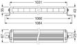 OSRAM LED-Lichtbrücke 11210415 LEDRIVING® Lighbar, VX1000-CB SM, 2XECE R112, 12/24 V, 108W, Weiß, 6000K, 6000 lm, 1pcs/Box,
Lampenart: LED, Bordnetzausführung: für Fahrzeuge mit 12V Bordnetz, für Fahrzeuge mit 24V Bordnetz, Nennleistung [W]: 108, erfüllt ECE-Norm: R10 R112, Farbtemperatur [K]: 6000, Montageart: geschraubt 3.