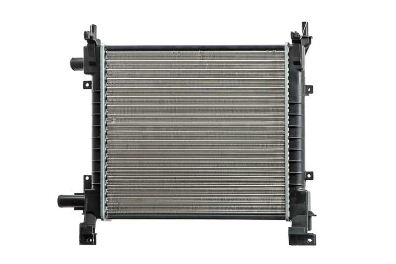 A.Z. MEISTERTEILE Radiator 10401511 Cooling fins material: Aluminium, Core Depth [mm]: 34, Core Length [mm]: 380, Core Width [mm]: 340, Inlet O [mm]: 28, Outlet O [mm]: 28, Radiator type: Mechanically jointed cooling fins, Supplementary Article/Info 2: without cap, without expansion tank, Supplementary Article/Supplementary Info: with gaskets/seals, Water Tank Material (radiator): Plastic