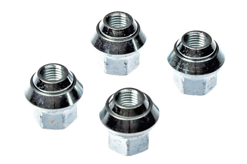 A.Z. MEISTERTEILE Wheel nut 11108791 4 pcs/pack
Rims: for light alloy rims, Thickness [mm]: 27,5, Outer Diameter [mm]: 28, Internal Thread Size: M12 x 1,5, Quality/ Grade: 8, Spanner Size: 19, Bolt Head-/Nut Design: Male Hex, Wheel Fastening: Conical Seat F, Material: Steel, Surface: Zinc-coated, Fitting Position: Rear Axle, Front Axle, Observe service information: