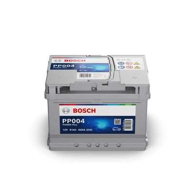 BOSCH Battery 11179818 12 V, 61 AH, Right+, Normal Char
Voltage [V]: 12, Battery Capacity [Ah]: 61, Cold-test Current, DIN [A]: 600, Length [mm]: 242, Width [mm]: 175, Height [mm]: 175, Hold-down Type: B13, Terminal Type: 1 1.