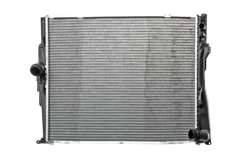 A.Z. MEISTERTEILE Radiator 10401550 Radiator type: Brazed cooling fins, Core Length [mm]: 600, Core Width [mm]: 460, Core Depth [mm]: 32, Water Tank Material (radiator): Plastic, Cooling fins material: Aluminium, Manufacturer: MAHLE, Transmission Type: Manual Transmission