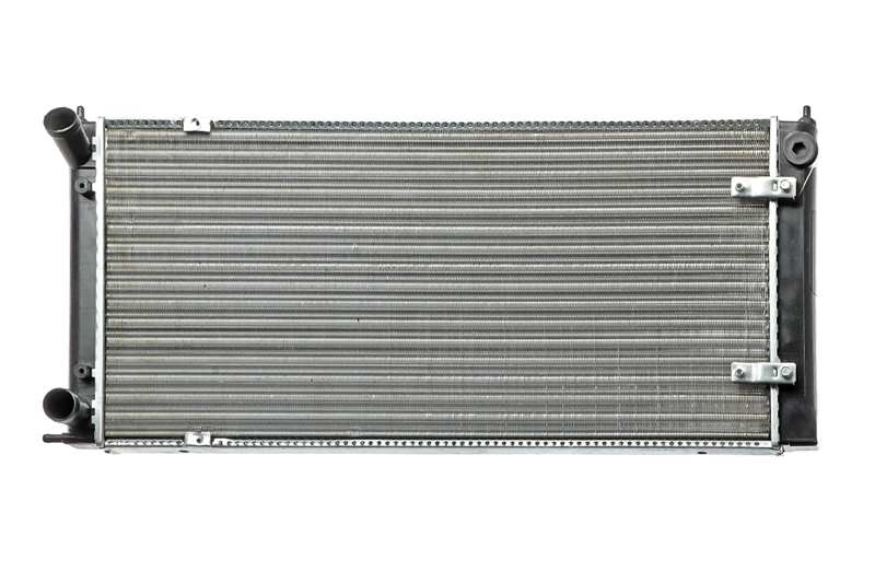 A.Z. MEISTERTEILE Radiator 10400782 Radiator type: Mechanically jointed cooling fins, Core Length [mm]: 675, Core Width [mm]: 322, Core Depth [mm]: 34, Water Tank Material (radiator): Plastic, Vehicle Equipment: for vehicles with air conditioning, Transmission Type: Manual-/optional automatic transmission