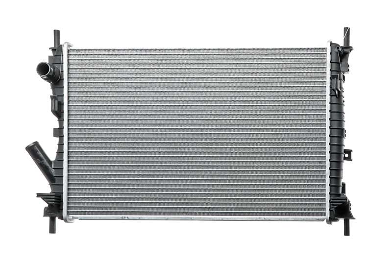 A.Z. MEISTERTEILE Radiator 10401960 Cooling fins material: Aluminium, Core Depth [mm]: 22, Core Length [mm]: 499, Core Width [mm]: 349, Inlet O [mm]: 26,7, Outlet O [mm]: 27, Radiator type: Brazed cooling fins, Supplementary Article/Info 2: without cap, without expansion tank, Supplementary Article/Supplementary Info: with gaskets/seals, Water Tank Material (radiator): Plastic