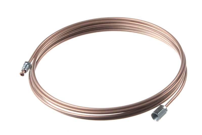 QUICK BRAKE Brake hose (metal, with end fi 60657 Material: Copper/Nickel, with ECE/ABE approval: , ABE No.: KBA 61429