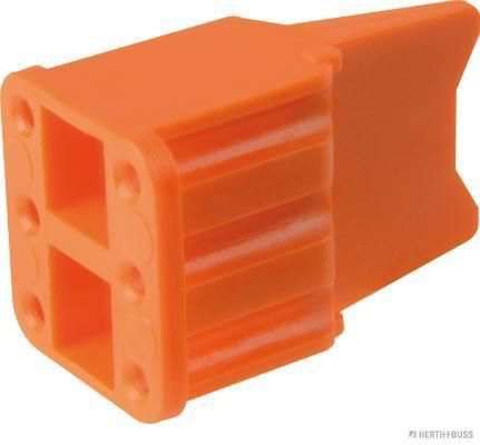 ELPARTS Connecting housing closing element 11225988 25 pcs/package
Manufacturer Restriction: TE Connectivity, Number of pins: 6, Supplementary Article/Info 2: Removable inset, Temperature range from [°C]: -55, Temperature range to [°C]: +125, Colour: Orange