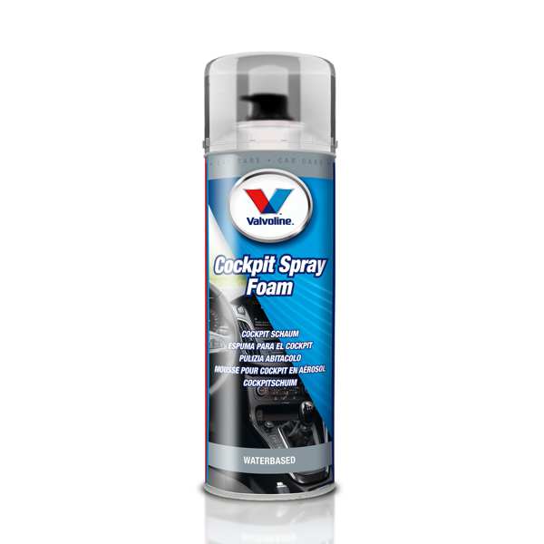 VALVOLINE Armaturenbrett-Reiniger 11230248 Cockpitray -Schaum, Spray, 500 ml
Inhalt [Liter]: 0,5, Gebindeart: Flasche, Inhalt [ml]: 500
Kann aus Gründen der Qualitätssicherung nicht zurückgenommen werden!