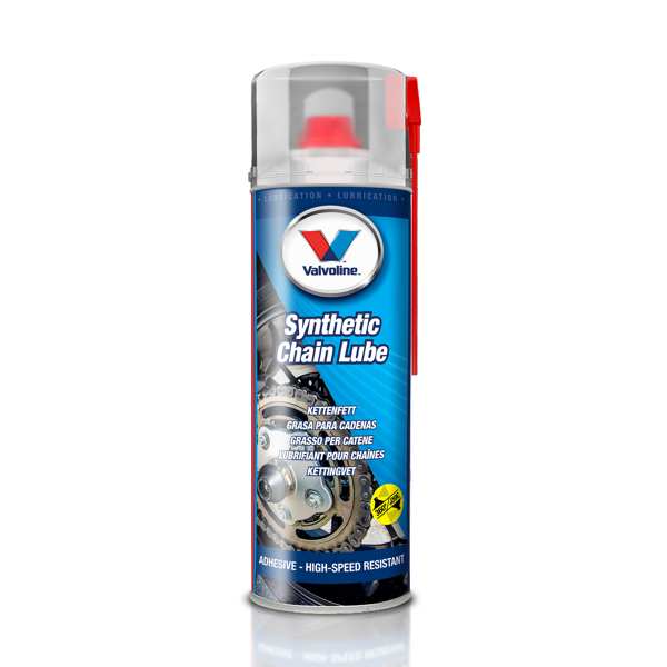 VALVOLINE Kettenschmierspray 11230441 Synthetikkettenschmiermittel, Spray, 500 ml
Inhalt [Liter]: 0,5, Gebindeart: Flasche, Inhalt [ml]: 500, Öl: Synthetiköl
Kann aus Gründen der Qualitätssicherung nicht zurückgenommen werden!