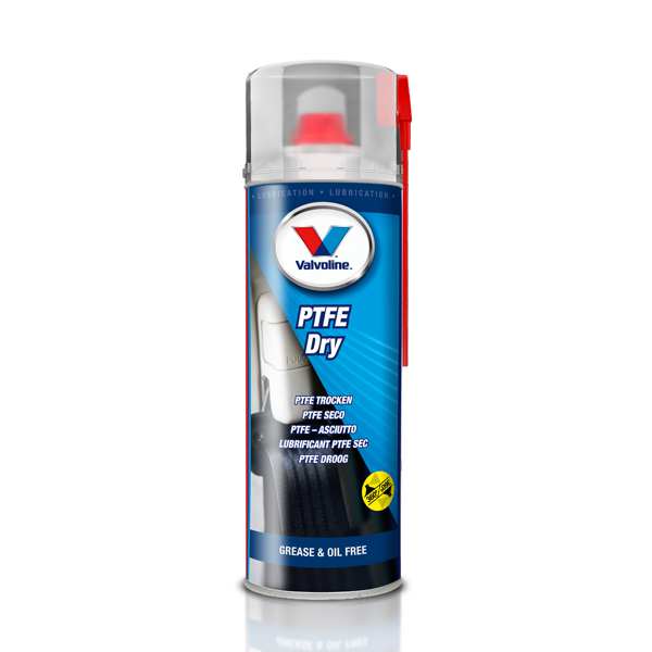 VALVOLINE Teflon-Spray 11230762 PTFE Dry, Spray, 500 ml
Inhalt [Liter]: 0,5, Gebindeart: Flasche, Inhalt [ml]: 500, Version: Surface lubricant
Kann aus Gründen der Qualitätssicherung nicht zurückgenommen werden!