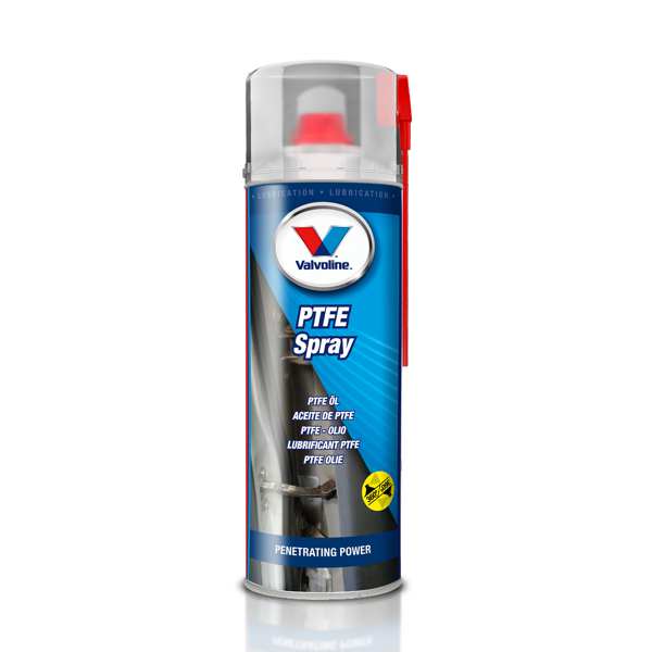 VALVOLINE Teflon-Spray 11230763 PTFE Spray, Spray, 500 ml
Inhalt [Liter]: 0,5, Gebindeart: Flasche, Inhalt [ml]: 500, Version: Surface lubricant
Kann aus Gründen der Qualitätssicherung nicht zurückgenommen werden!