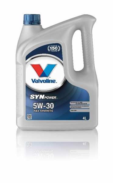 VALVOLINE Motorenöl 11230600 SYNPOWER 5W30-SAE 5W-30, Synthetisches Öl, 4 Liter, Spezifikation: MB 229.3, Fiat 9,55535 -01, VW 502.00, VW 505.00, MB 229.5
Inhalt [Liter]: 4, Gebindeart: Flasche, Öl: Vollsynthetiköl, Herstellerfreigabe: BMW LL01, FIAT 9.55535-G1, GM LL-A 025, GM LL-B 025, MB 229.3, MB 229.5, VW 502 00, VW 505 00, Spezifikation nach ACEA: A3/B4, Spezifikation nach API: SL, CF, Viskositätsklasse nach SAE: 5W-30
Kann aus Gründen der Qualitätssicherung nicht zurückgenommen werden!