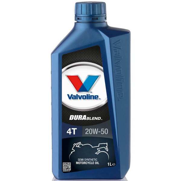 VALVOLINE Motorenöl (Motorrad) 11230739 Durablend 4T -SAE 20W -50, Teile synthetisches Öl für vier Stroke -Motoren, 1 Liter, Spezifikation: API: SL, Jaso MA, Jaso MA2
Inhalt [Liter]: 1, Gebindeart: Flasche, Öl: Teilsynthetiköl, Viskositätsklasse nach SAE: 20W-50
Kann aus Gründen der Qualitätssicherung nicht zurückgenommen werden!