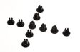 ROMIX Stoßfängerhalter-Clip 11214884 Toyota, Länge: 11,7 mm, Durchmesser: 16,9 mm, Bohrungsgröße: 4,7 mm, schwarz, 10pcs/Pack 1.