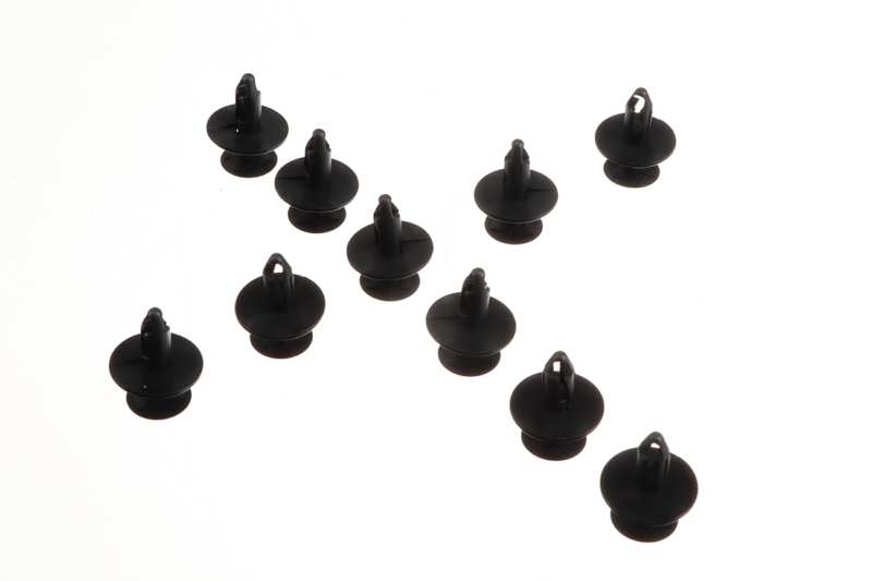 ROMIX Clamp 11214947 BMW, seat for lemons, length: 18.7mm, diameter: 24.6mm, bore size: 8mm, black, 10 pcs/pack 1.