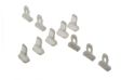 ROMIX Stoßfängerhalter-Clip 11214796 Toyota, Lexus, Länge: 27,2 mm, Kopfgröße: 20 mm x 9,9 mm, Bohrungsgröße: 10 mm, 10 Stcs/Pack 1.