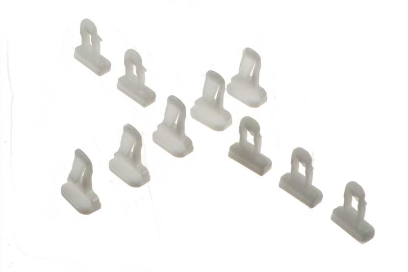 ROMIX Stoßfängerhalter-Clip 11214796 Toyota, Lexus, Länge: 27,2 mm, Kopfgröße: 20 mm x 9,9 mm, Bohrungsgröße: 10 mm, 10 Stcs/Pack 1.