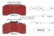 TEXTAR Bremsbelag für Scheibenbremsen (LKW) 11230805 Set
Breite [mm]: 210,9, Höhe [mm]: 104,1, Dicke/Stärke [mm]: 29, Verschleißwarnkontakt: für Verschleißwarnanzeiger vorbereitet, Ergänzungsartikel/Ergänzende Info: mit Zubehör, WVA-Nummer: 29403, Material Bremsbelag-Rückenplatte: Grauguss, Bremssystem: BPW TS2 4309 2.