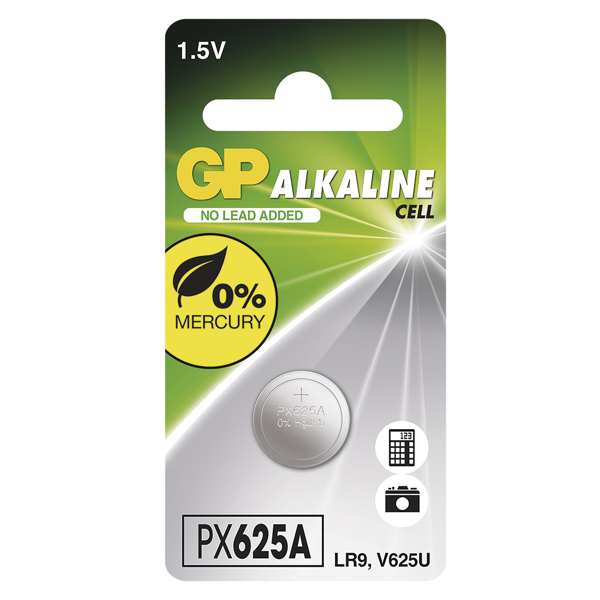 GP BATTERIES Batterie 124816 GP -Taste Element LR9 (625AF) 1BL, GP Alkaline -Taste Element 625a 1pcs/Blister, 1,5 V