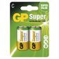 GP BATTERIES Batterie 11234505 GP Item Super LR14 2BL, GP Super Alkaline Lev14 (c) 2pcs/Blister, 1,5 V, Typ: LR14 (Baby C), Abmessungen: 26,2 × 50,0 mm 3.