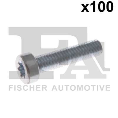 FA1 Nachrüstsatz, Klimaanlage 11236216 100pcs -Paket, M6x1.0x25, 6 Hanger Interior TORX
Länge [mm]: 25, Gewindemaß: M6x1,0, DIN/ISO: ISO 14580, Schlüsselweite: T30, Schraubenkopf-/Mutternprofil: Innen-Torx, Festigkeitsklasse: 8.8