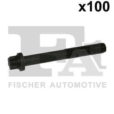 FA1 Nachrüstsatz, Klimaanlage 11236282 100pcs -Paket, M10x1.5x80, 6 Hanger External TORX
Länge [mm]: 80, Gewindemaß: M10x1,5, Schlüsselweite: E14