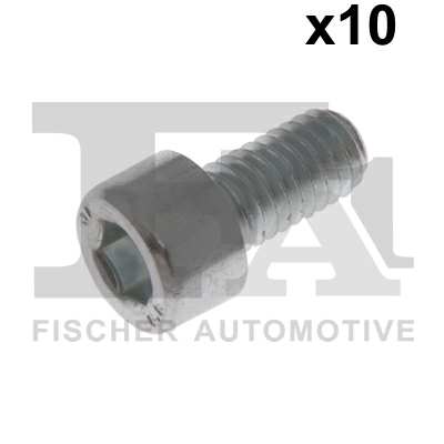 FA1 Nachrüstsatz, Klimaanlage 11236083 10pcs Pack, M6x12
Länge [mm]: 12, Gewindemaß: M6x1,0, DIN-Normen (Schrauben): DIN 912 (Zylinderschrauben, Innensechskant), Festigkeitsklasse: 8.8