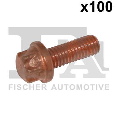 FA1 Nachrüstsatz, Klimaanlage 11236194 100pcs -Paket, M6x1.0x16, 6 Hanger External TORX
Länge [mm]: 16, Gewindemaß: M6x1,0, Schlüsselweite: E10
