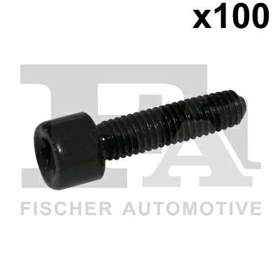 FA1 Nachrüstsatz, Klimaanlage 11236214 100pcs -Paket, M6x1.0x24, 6 Hanger Interior TORX
Länge [mm]: 24, Gewindemaß: M6x1, Schlüsselweite: T30, Schraubenkopf-/Mutternprofil: Innen-Torx