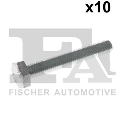 FA1 Nachrüstsatz, Klimaanlage 11235947 10pcs Pack, M10x65
Länge [mm]: 65, Gewindemaß: M10x1,5, DIN-Normen (Schrauben): DIN 933 (Sechskantschrauben mit Gewinde bis Kopf), Festigkeitsklasse: 8.8