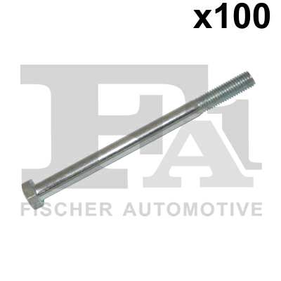 FA1 Nachrüstsatz, Klimaanlage 11235962 100pcs Paket, M10x140
Länge [mm]: 140, Gewindemaß: M10 x 1,5, DIN-Normen (Schrauben): DIN 931 (Sechskantschrauben mit Schaft), Festigkeitsklasse: 8.8