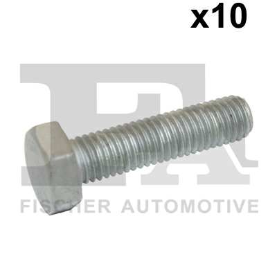 FA1 Nachrüstsatz, Klimaanlage 11235924 10pcs Pack, M10x40
Länge [mm]: 40, Gewindemaß: M10 x 1,5, DIN-Normen (Schrauben): DIN 933 (Sechskantschrauben mit Gewinde bis Kopf), Festigkeitsklasse: 10.9
