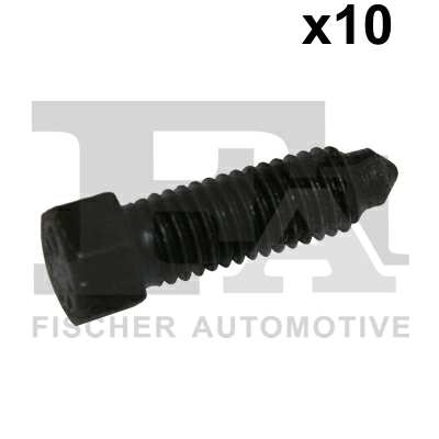 FA1 Nachrüstsatz, Klimaanlage 11235895 10pcs Paket, M8x1,25x25
Länge [mm]: 25, Gewindemaß: M8x1,25, DIN-Normen (Schrauben): DIN 564 (Sechskantschr. mit Ansatzspitze u. kleinem Sechsk.), Festigkeitsklasse: 8.8