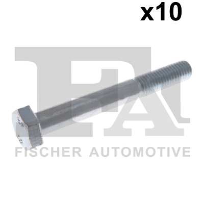FA1 Nachrüstsatz, Klimaanlage 11235953 10pcs Pack, M10x80
Länge [mm]: 80, Gewindemaß: M10 x 1,5, DIN-Normen (Schrauben): DIN 931 (Sechskantschrauben mit Schaft), Festigkeitsklasse: 8.8