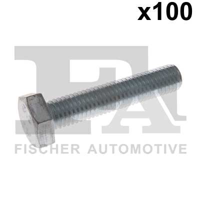 FA1 Nachrüstsatz, Klimaanlage 11235935 100pcs Pack, M10x50
Länge [mm]: 50, Gewindemaß: M10x1,5, DIN-Normen (Schrauben): DIN 933 (Sechskantschrauben mit Gewinde bis Kopf), Festigkeitsklasse: 8.8