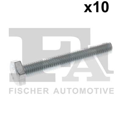 FA1 Nachrüstsatz, Klimaanlage 11235951 10pcs Pack, M10x70
Länge [mm]: 70, Gewindemaß: M10x1,5, DIN-Normen (Schrauben): DIN 933 (Sechskantschrauben mit Gewinde bis Kopf), Festigkeitsklasse: 8.8