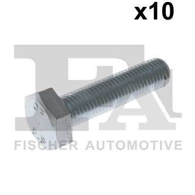 FA1 Nachrüstsatz, Klimaanlage 11236051 10pcs Pack, M10x1,25x40
Länge [mm]: 40, Gewindemaß: M10x1,25, Festigkeitsklasse: 8.8, DIN-Normen (Schrauben): DIN 961 (Sechskantschraube mit Feingewinde bis Kopf )